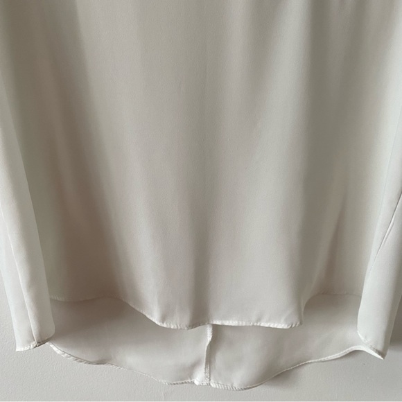 3/$30💚Reitmans white scoop neck cap sleeve blouse relaxed style size medium - Picture 6 of 11